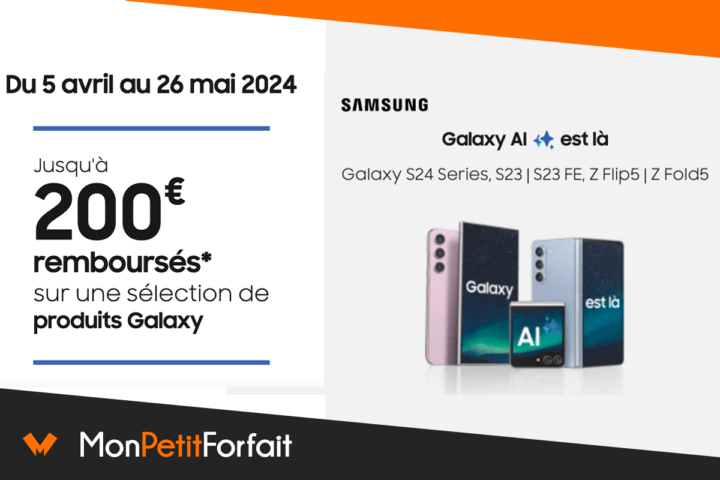 Samsung Galaxy S24 promo SFR