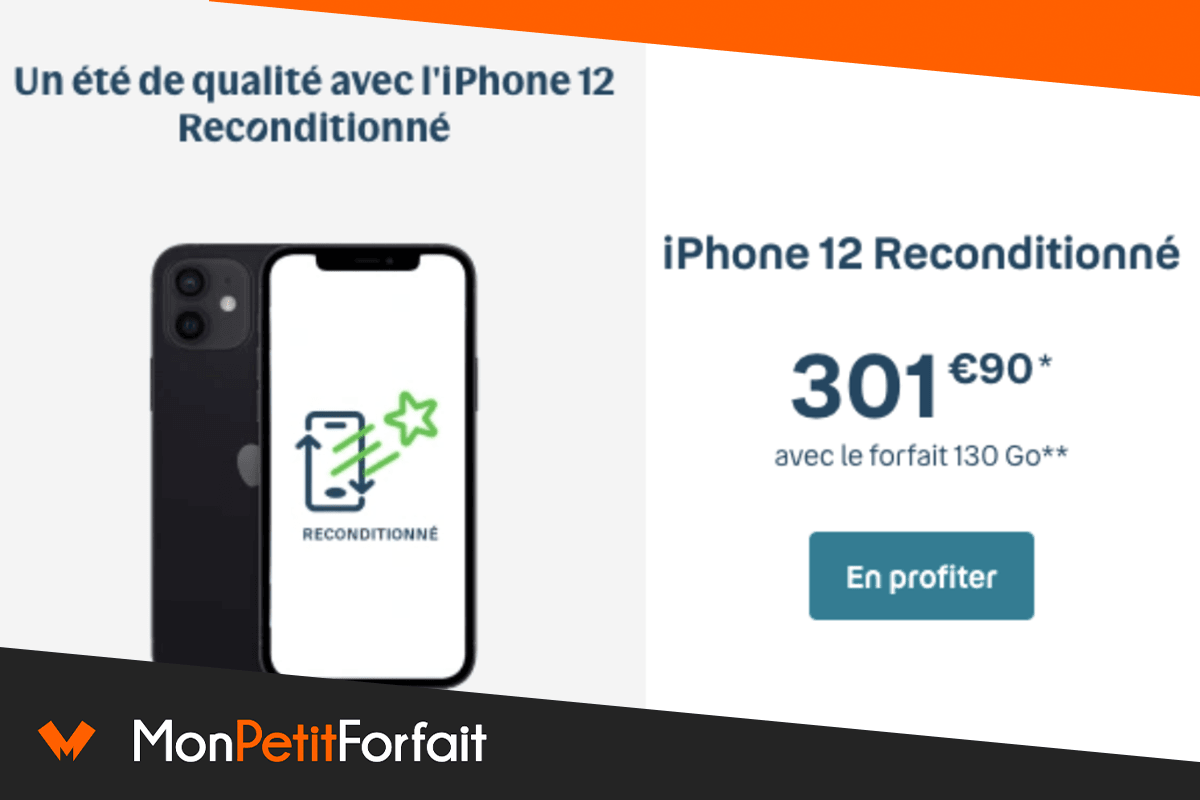 L'iPhone 12 reconditionné à un prix canon chez Bouygues Telecom