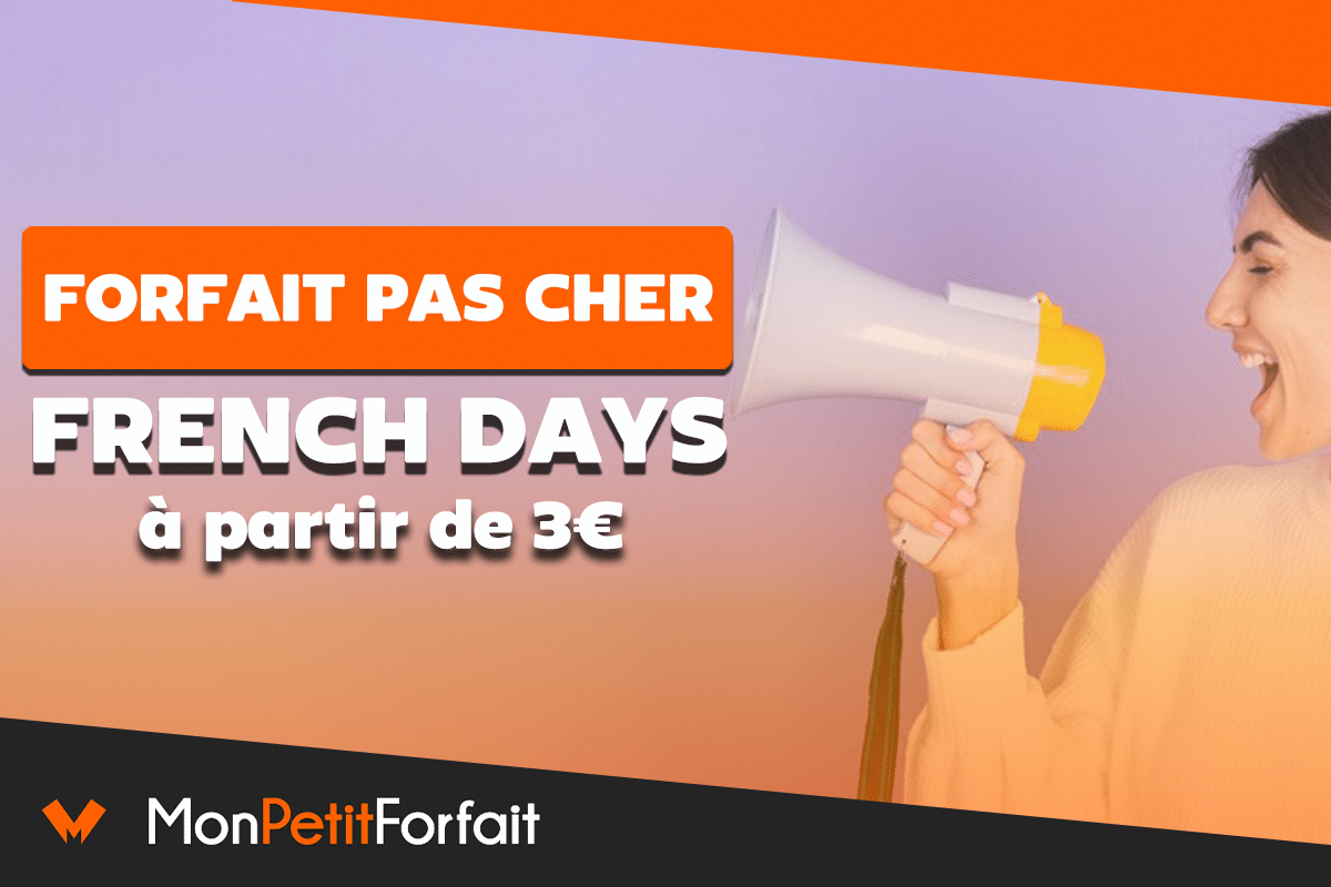 Quel forfait pas cher choisir pour les French Days, à partir de 3€ — free download