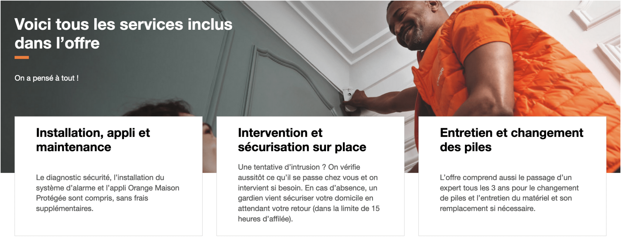 Orange Maison Protégée : que vaut le système d'alarme