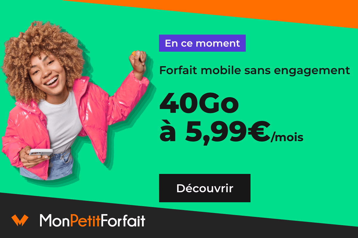 Les internautes ont craqué pour ce forfait mobile 40 Go chez RED by SFR — free download