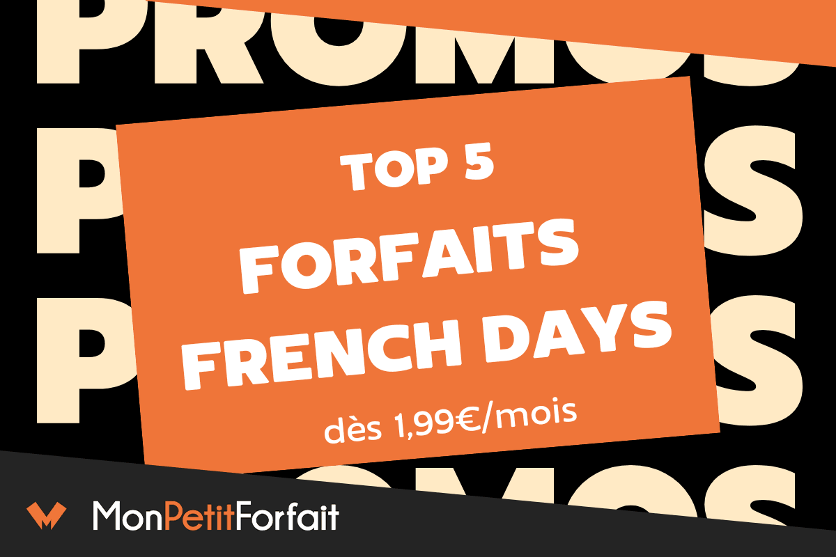 Les 5 forfaits pas chers des French Days sont là, dès 1,99€/mois — free download
